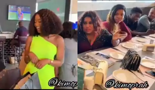 BBNaija: Fans Spoil Kim Oprah With Gifts During Meet And Greet (Photos)